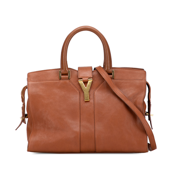 Pre-Loved Yves Saint Laurent Small Sheepskin Cabas Chyc Satchel - Picture 1 of 9